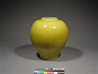 冰裂黃瓷藏品圖，第2張