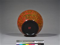 夾紵犀皮漆瓶 藏品圖，第4張