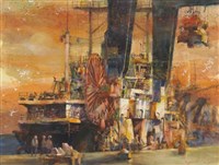 大海落日圓藏品圖，第1張