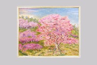 臺中市花-臺灣山櫻花(臺中市大坑)〉藏品圖，第1張