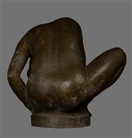 裸女之三（洗頭）藏品圖，第3張