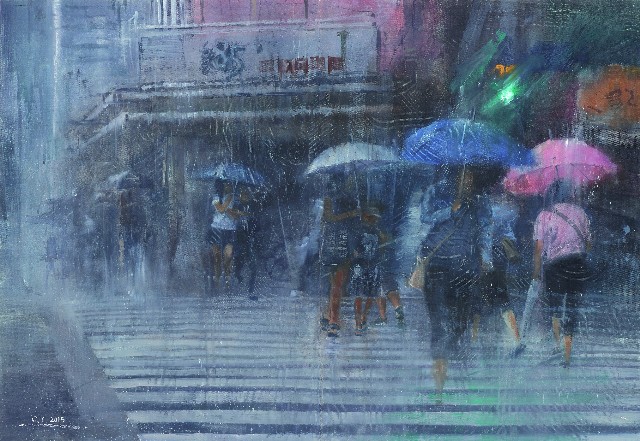 雨中人的圖片