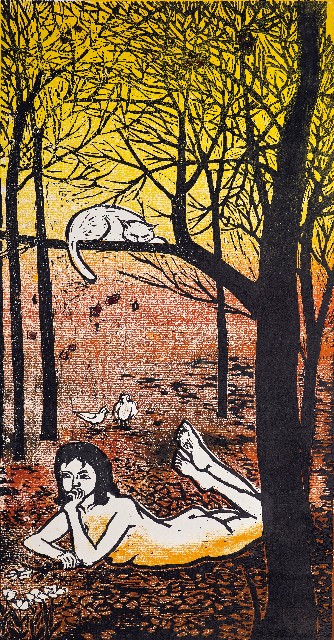 貓與花的日子—秋閒的圖片