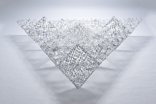 Large White Triangle