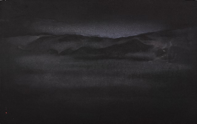 Home-Coming Geese under Moonlight