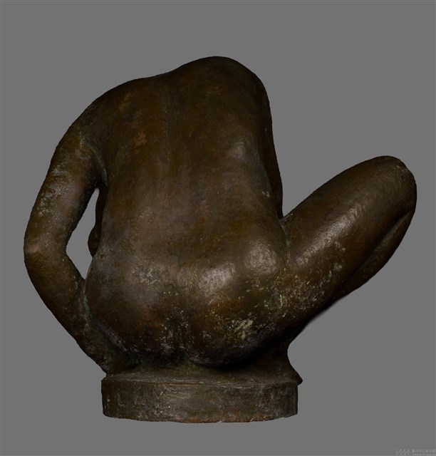 裸女之三（洗頭）藏品圖，第3張