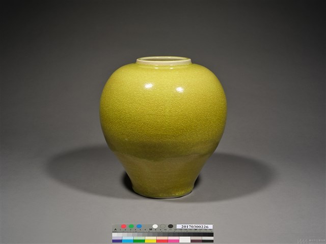 冰裂黃瓷藏品圖，第2張