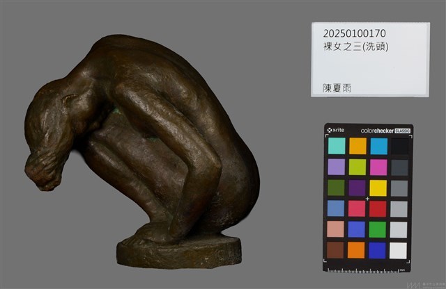 裸女之三（洗頭）藏品圖，第6張