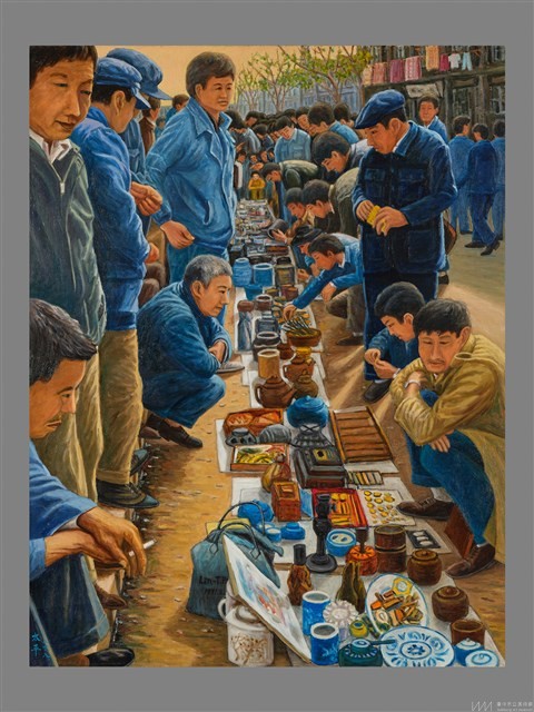 Street Vendors in Shanghai Collection Image