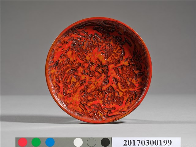 木胎犀皮小盤子 藏品圖，第8張