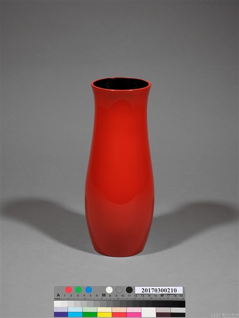 夾苧素色漆瓶 藏品圖，第2張