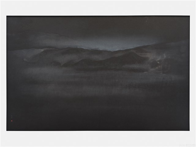 Home-Coming Geese under Moonlight Collection Image