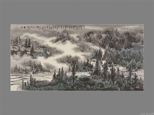 山居曉霧藏品圖，第1張