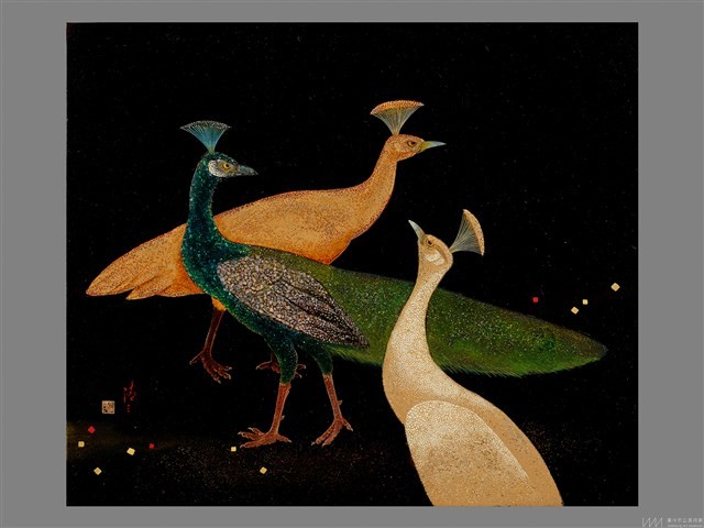 佇聆孔雀藏品圖，第1張