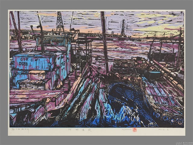 河畔春曉藏品圖，第1張