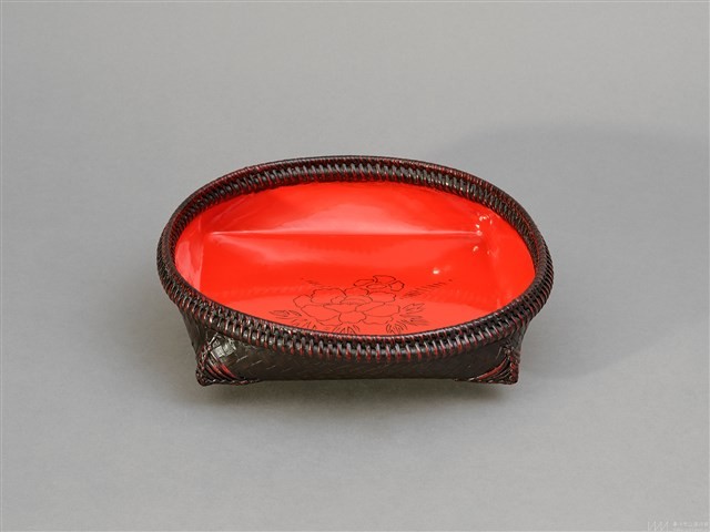 籃胎牡丹鎮漆藏品圖，第1張