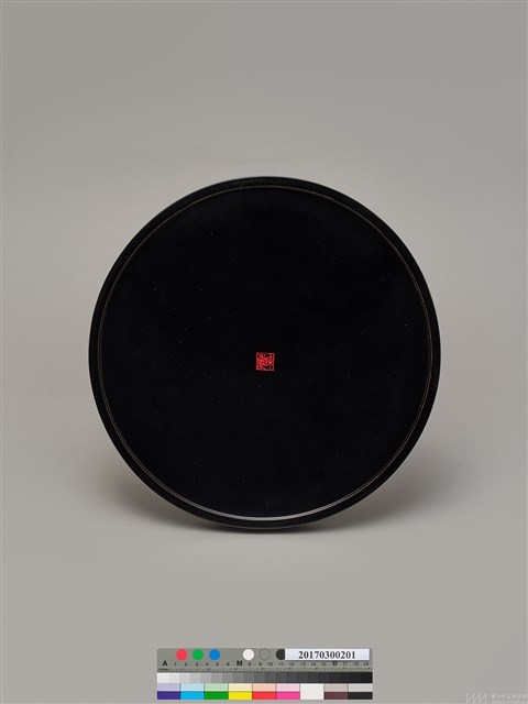 麻雀菊花螺鈿漆盤 藏品圖，第2張