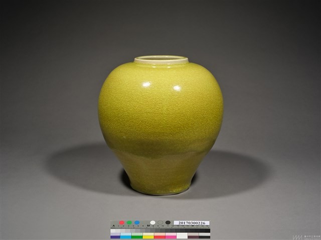 冰裂黃瓷藏品圖，第2張