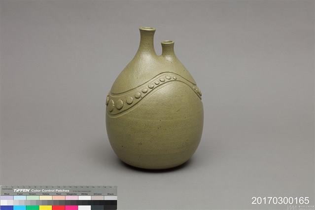 雙口連體陶瓶藏品圖，第1張