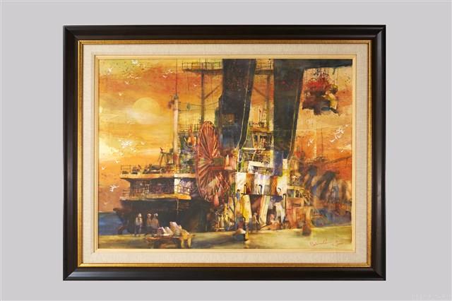 大海落日圓藏品圖，第1張