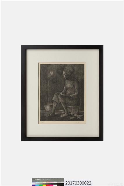 老婦人與玉蜀黍藏品圖，第1張