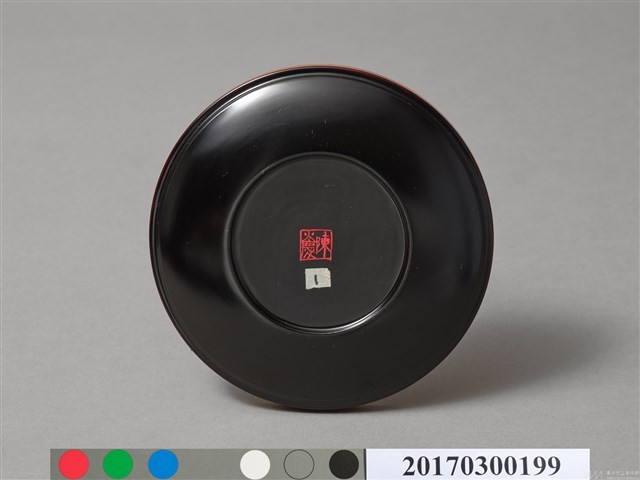 木胎犀皮小盤子 藏品圖，第5張