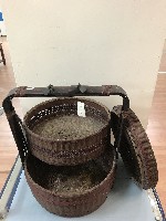 大型雙層竹籃藏品圖，第7張