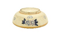 青花紅彩印花折枝花卉紋大碗藏品圖，第2張