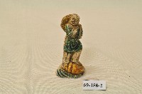 交趾陶藍采和人物像藏品圖，第1張