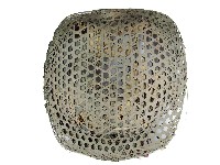 竹製龜殼斗笠藏品圖，第1張