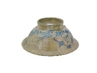 青花折枝花卉紋大碗藏品圖，第2張