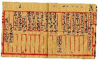 明治三十三年佃戶帳簿藏品圖，第5張