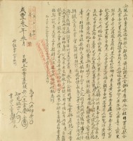 咸豐三年王金福等二人仝親立杜賣盡絕根契藏品圖，第2張