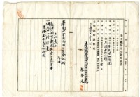 明治四十二年蔡夢元業主權保存登記申請書藏品圖，第1張