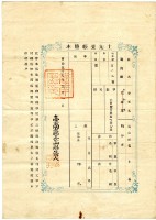 明治三十七年林水土地臺帳謄本藏品圖，第2張