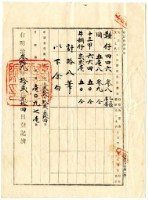 明治四十一年臺南市蔡夢元借用金證書藏品圖，第6張