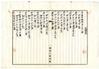 明治四十一年臺南市蔡夢元借用金證書藏品圖，第8張