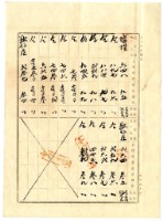 明治四十一年臺南市蔡夢元借用金證書藏品圖，第10張