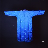 滿族通裁女用旗袍藏品圖，第2張