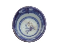 青花寫意纏枝花卉紋茶杯藏品圖，第1張