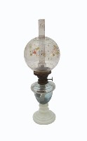玻璃燈罩式油燈藏品圖，第2張