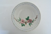 釉上彩折枝花卉紋大碗藏品圖，第1張