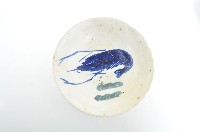青花蝦紋大碗藏品圖，第1張