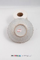 釉上彩山水樓臺紋蓮瓣型缽藏品圖，第2張