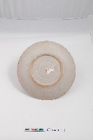 青花陽刻水波鶴紋盤藏品圖，第2張