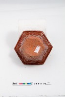 棕釉八角型花盆藏品圖，第2張