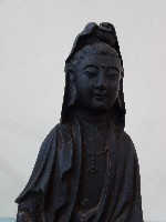 銅製觀音菩薩神像藏品圖，第2張