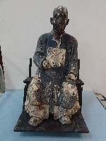 木雕人像藏品圖，第1張