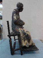 木雕人像藏品圖，第4張