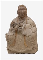 石雕土地婆像藏品圖，第1張